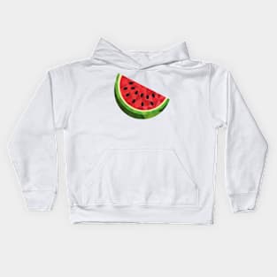 watermelon red Kids Hoodie